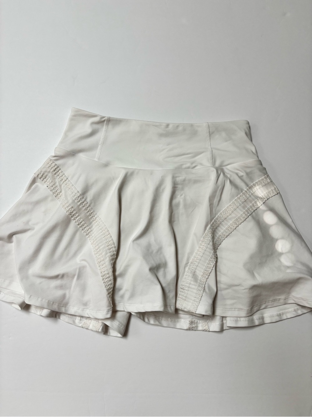 FP Movement by Free People White Circle Skater Skirt